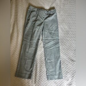 Blue plaid dress pants